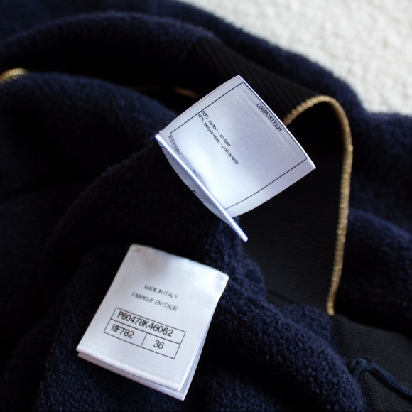 Chanel Cruise 2019 La Pausa Navy Cardigan Pants - Picture 9 of 13